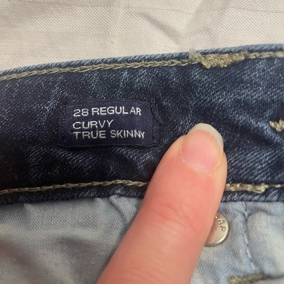 Gap Dark blue skinny jeans‎ with a comfortable fit. - Picture 5 of 5